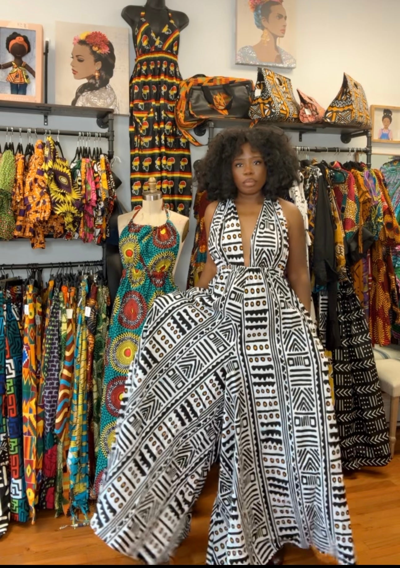 Ankara jumpsuit