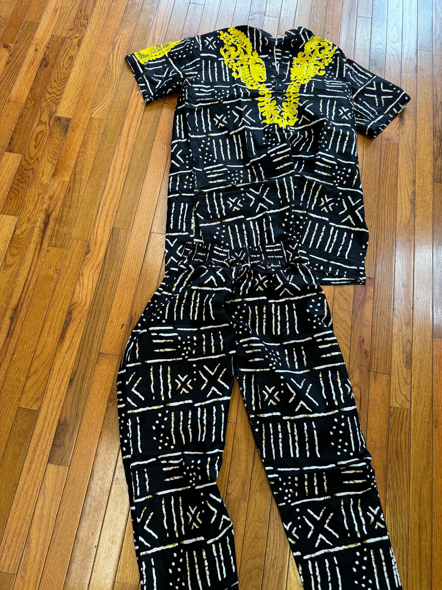 Ankara unisex two piece